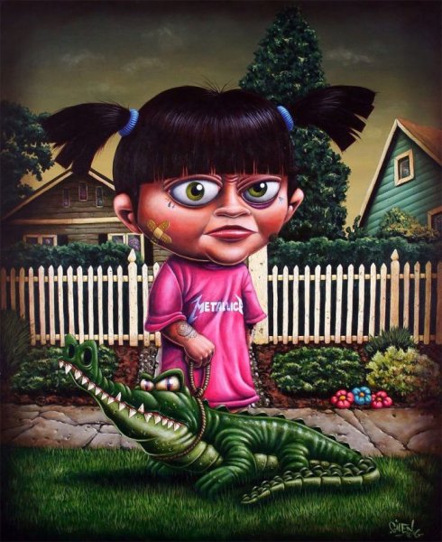 Страшные мультики