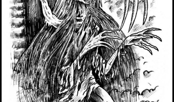 Страшные иллюстрации к книгам