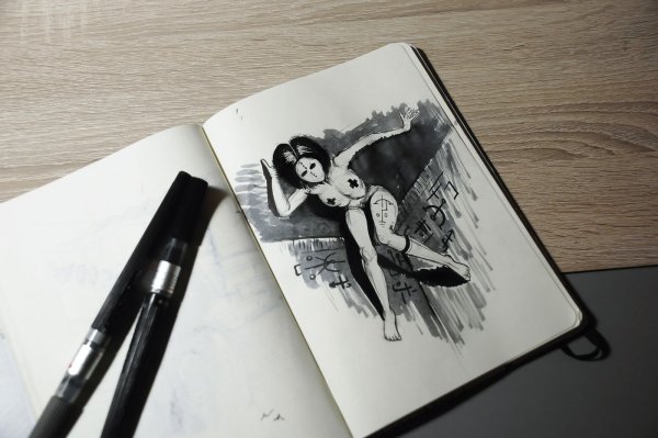 Скетчбук 15 на 15