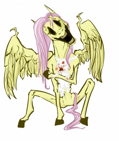 Пони страшилки для срисовки