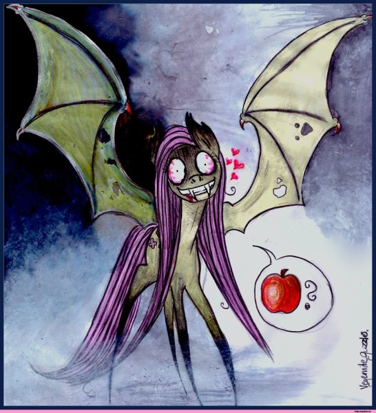 Пони с красной гривой