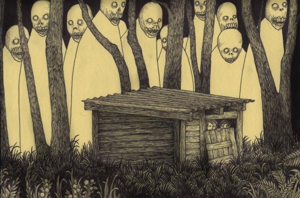 Антон Семенов Gloom картины сюрреализм