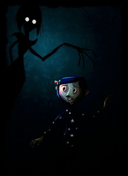 Коралина с пуговицами вместо глаз