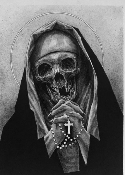 Смерть тату Санта Муэрте