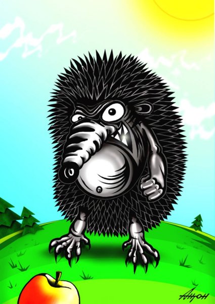 Агрессивный Ежик