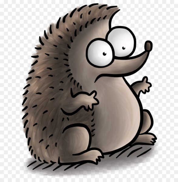 Еж мультяшный