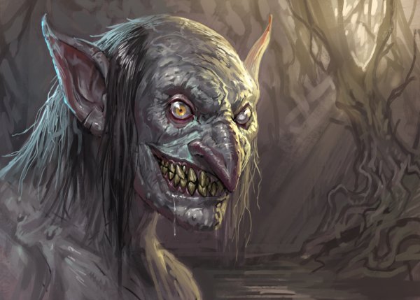 Тролль рисунок