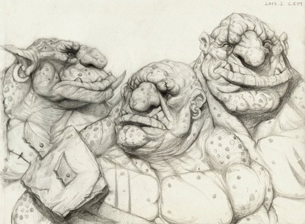 Нарисовать тролля