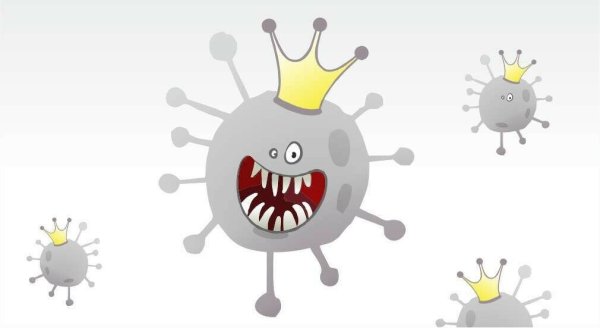 Коронавирус рисунок вируса