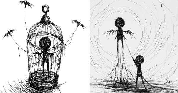 Живопись душевнобольных