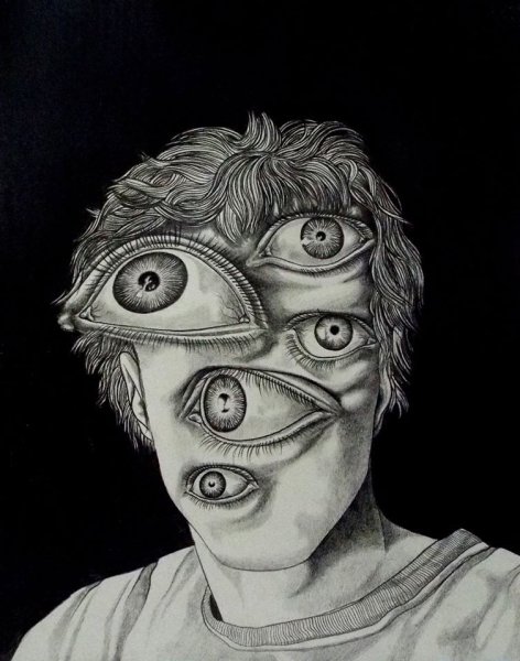 Рисунки СУМАСШЕДШИХ людей