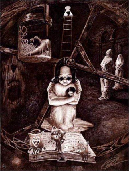 Психоделические рисунки ручкой