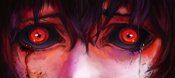 Горящие глаза в темноте