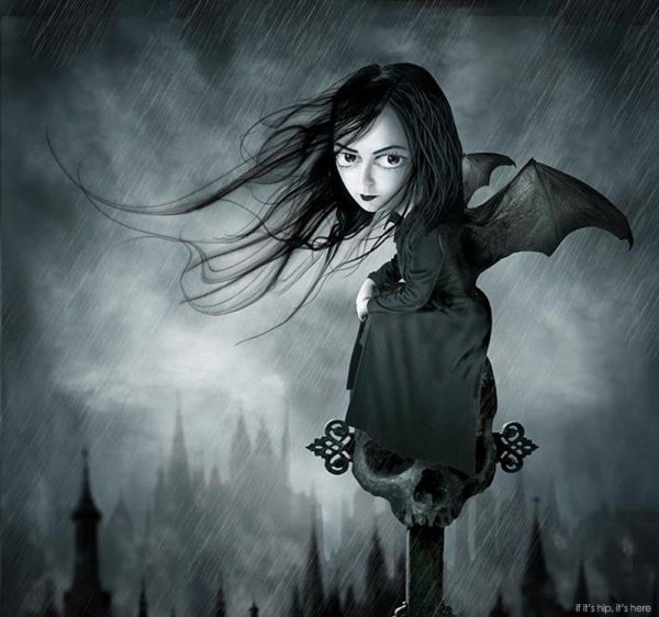 Готические рисунки