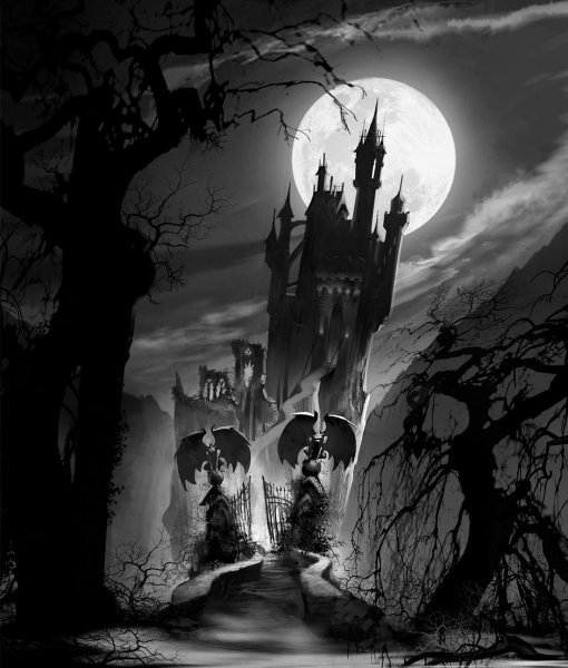 Готический замок Дракулы