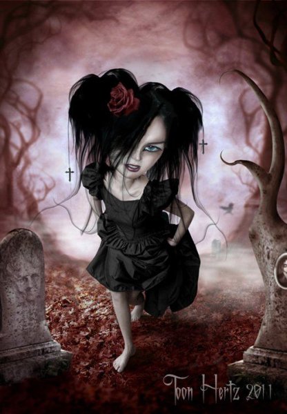 Мрачный мир toon Hertz