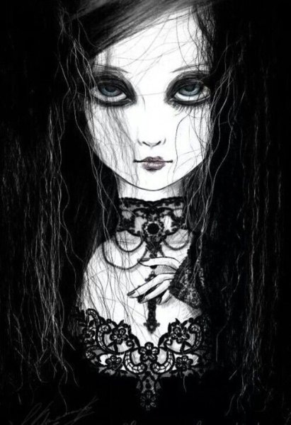 Готические рисунки