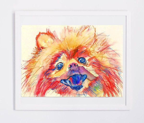 Шпиц в искусстве