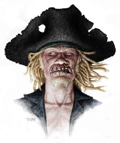 Пираты Карибского моря концепт арт