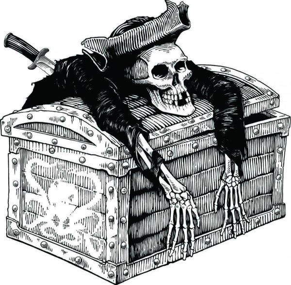 Остров сокровищ сундук мертвеца