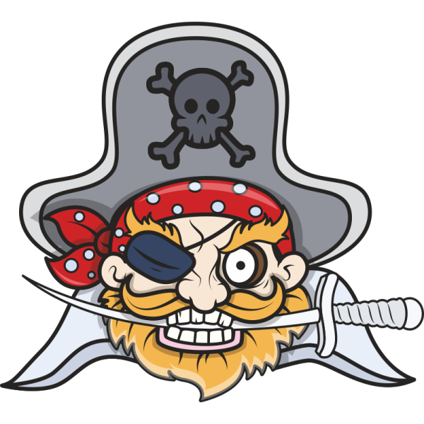 Стикер пираты для детей