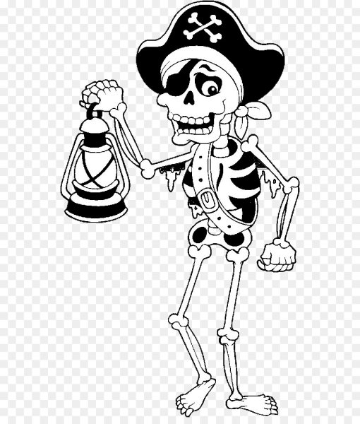 Череп пирата арт