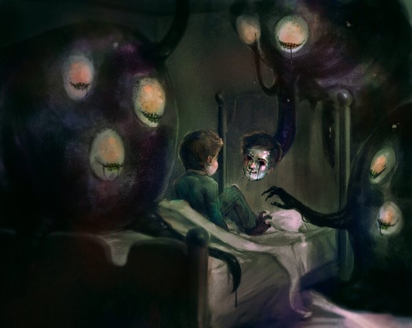 Жуткие рисунки карандашом