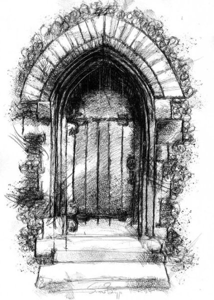 Дверь в графике