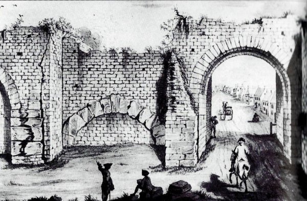 Крепость Гезлев на карте