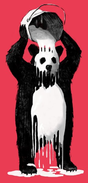 Злая Панда арт