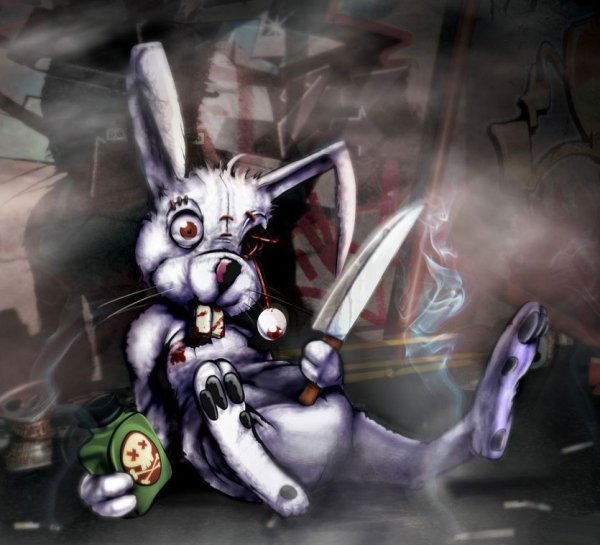 Художник Ryohei Hase кролик