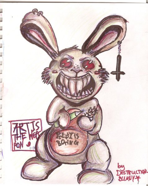 Злой мультяшка