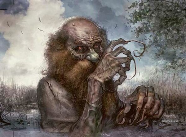 Злой старикашка