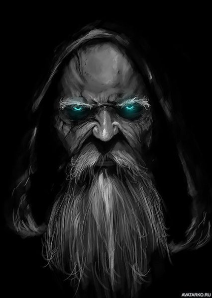 Бородатый старый