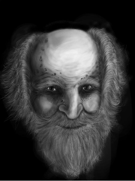 Лицо старика