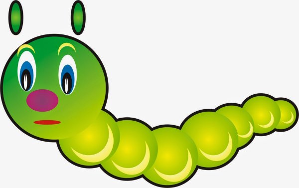 Весёлая гусеница