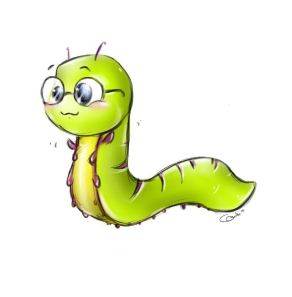 Зеленая сороконожка