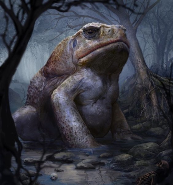 ДНД гигантская лягушка