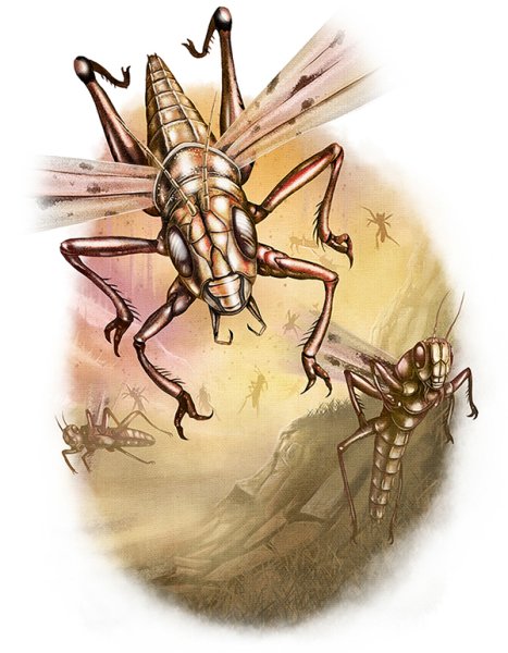 Насекомые монстры рисунки