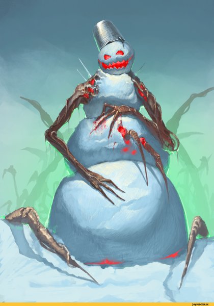 Снеговик монстр