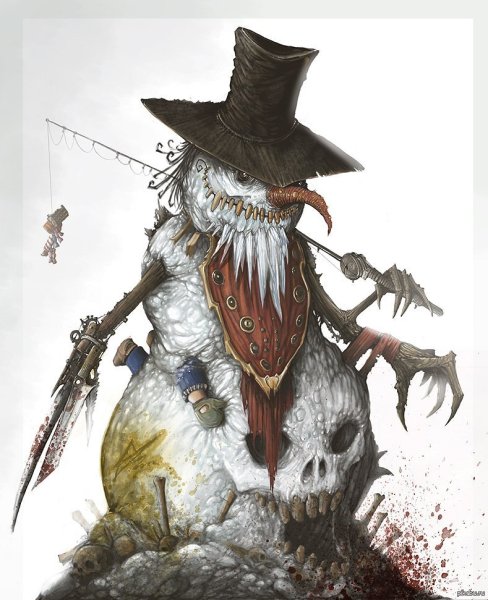 Демонический Снеговик