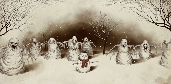 Снеговик монстр