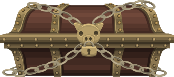 Сундук с цепями