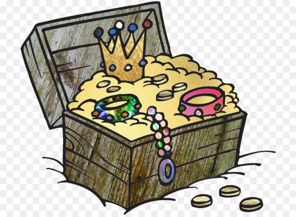 Кот на сундуке с сокровищами