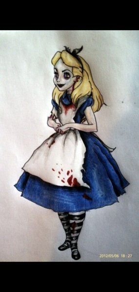 Коралина в стране кошмаров и Алиса в стране кошмаров