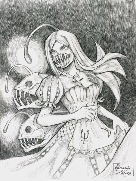 Страшная Алиса в стране чудес