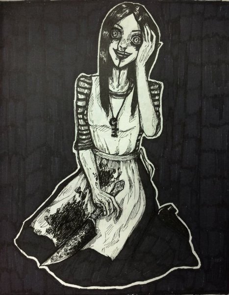 Рисунки Тима Бёртона