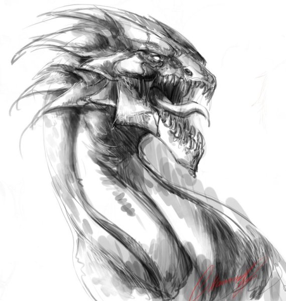 Страшные рисунки карандашом