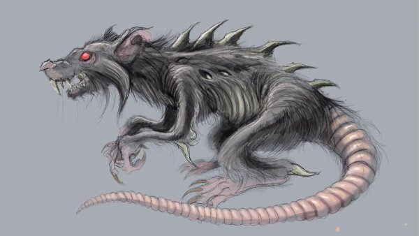 Мышь крыса арт