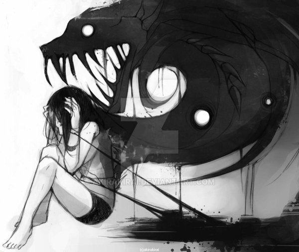 Идеи для рисования жуткие